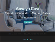Tablet Screenshot of anvayacove.net